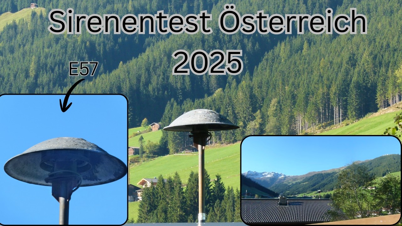 Sirenentest Österreich | E57 | Alpbach Tirol