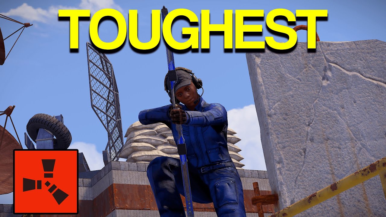 The START of the TOUGHEST EVENT - Rust Survivor PT.1 (Blooprint Full VOD)