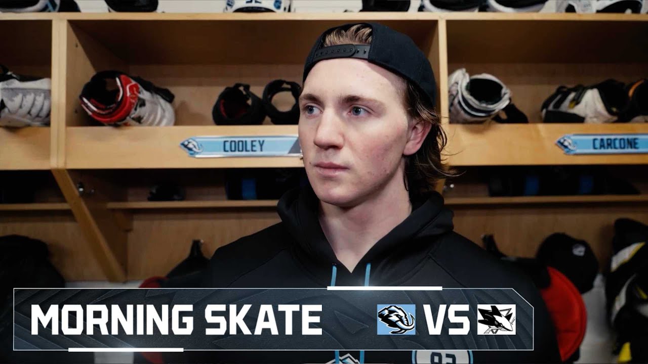 Logan Cooley and Andr&eacute; Tourigny | 12.01 Morning Skate