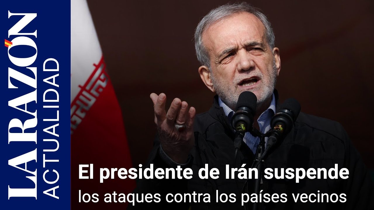 El presidente de Ir&aacute;n suspende todos los ataques contra los pa&iacute;ses vecinos
