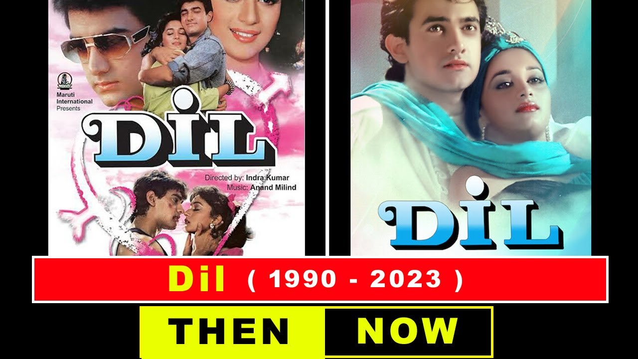 DIL  (1990 - 2023) |  Star Cast | Then and Now | Amir Khan | Madhuri | Film