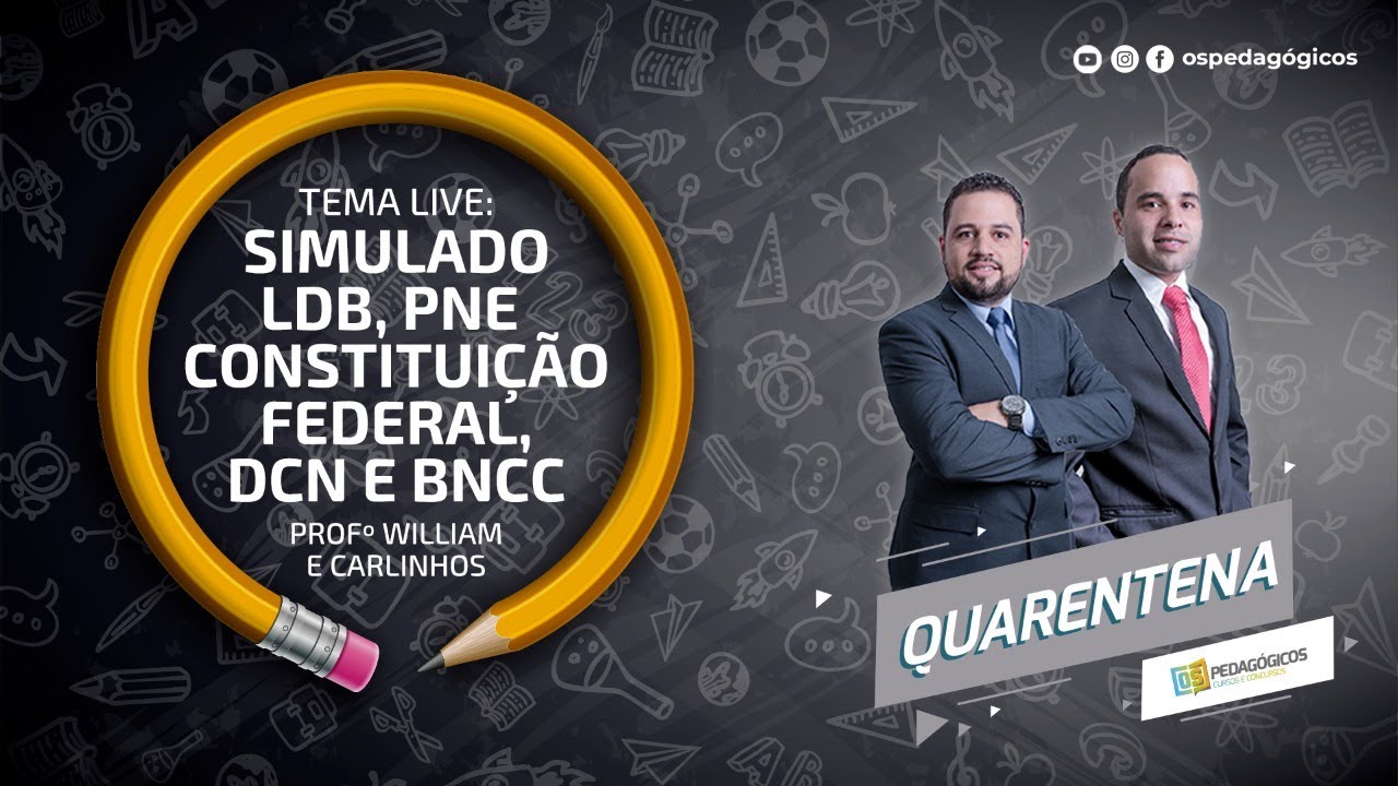 Simulado de LDB, Constituição Federal, DCN e BNCC - Para aprender na prática