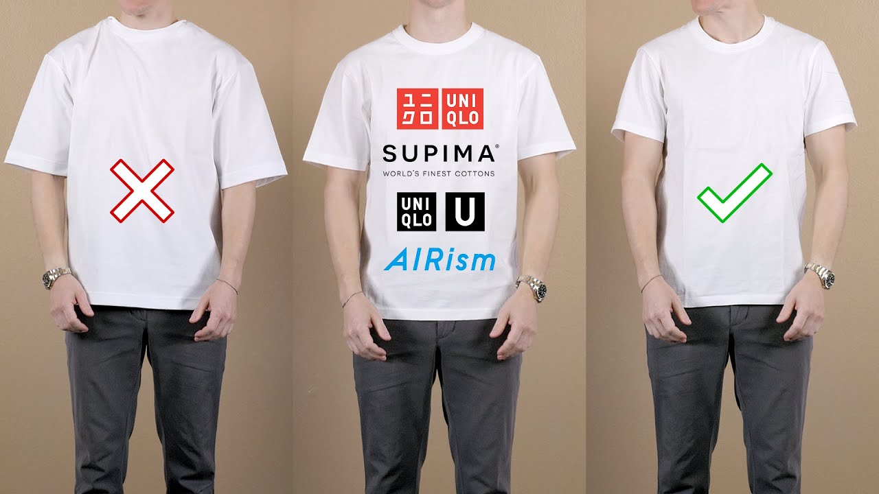 Every Uniqlo T-Shirt Compared (6 Different Styles)