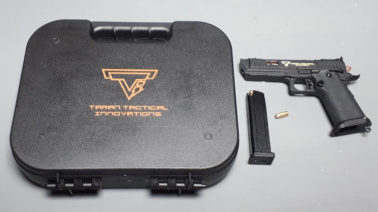 1/3 TTI 2011 Pit Viper shell eject John Wick by Alloy Empire metal 1:3 pistol gun keychain toy Taran