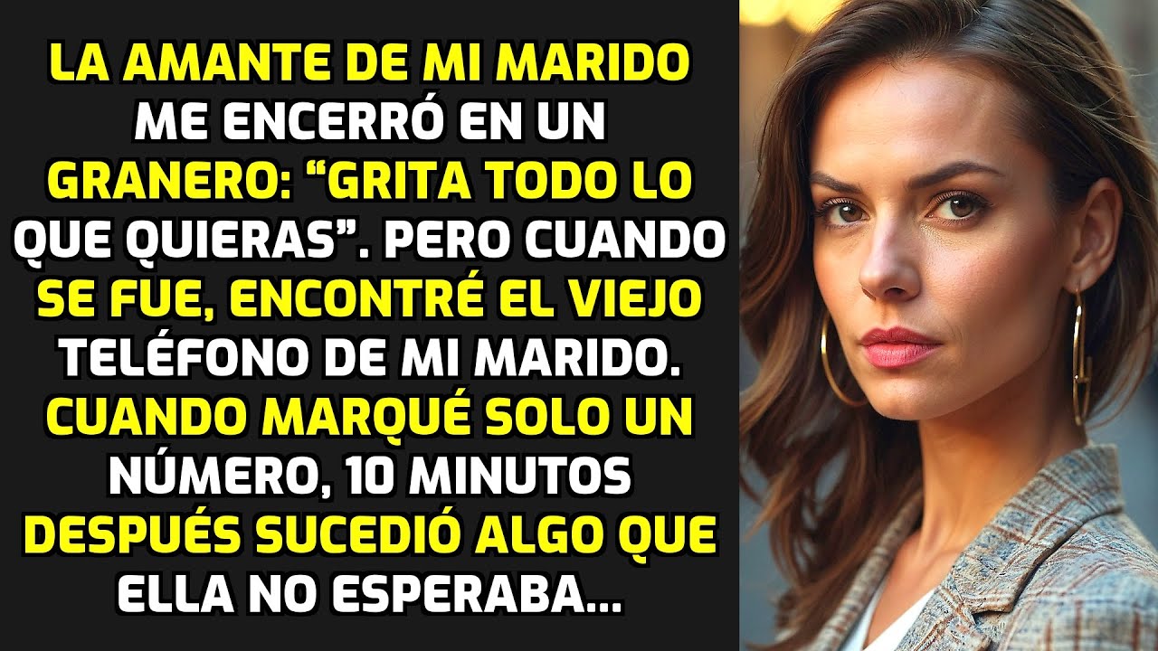 La Amante De Mi Marido Me Encerró En Un Granero: “Grita Todo Lo Que Quieras”. Pero Yo HISTORIAS VIDA