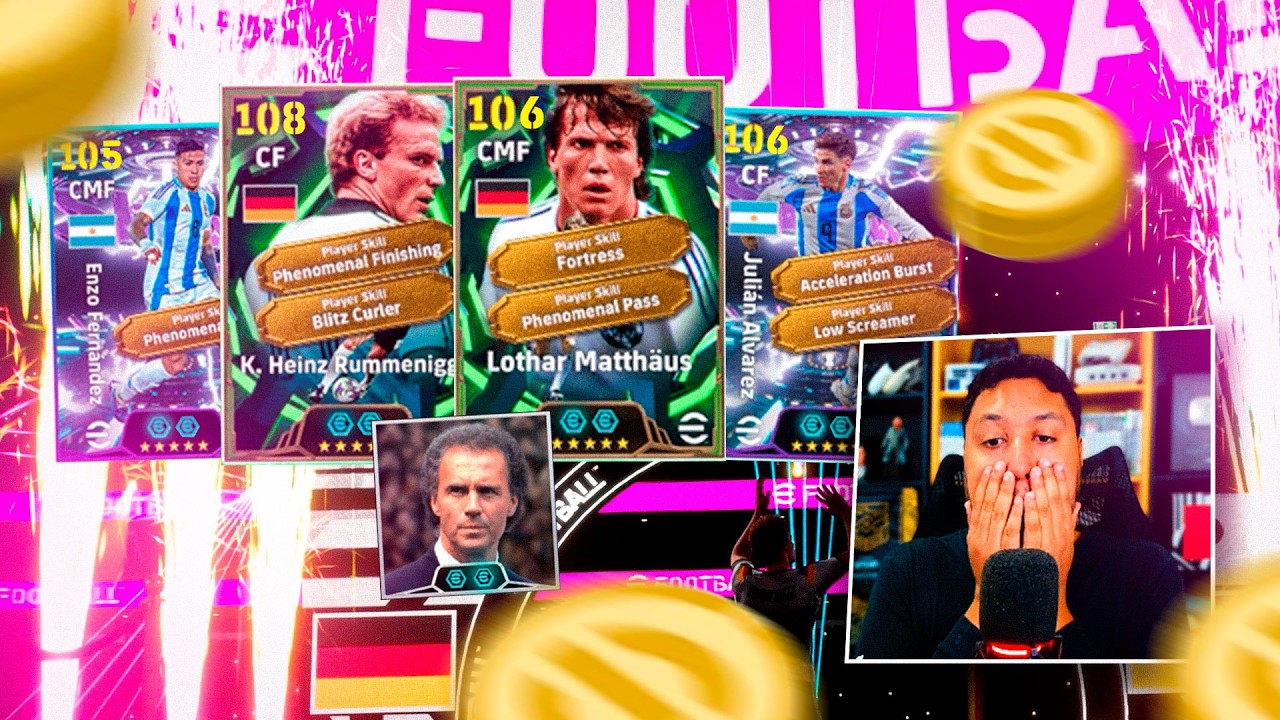 A MELHOR VERSÃO DO RUMMENIGGE NA ATUALIZAÇÃO SEMANAL JUNTO COM MATTHÄUS E SHOW TIME - EFOOTBALL 2026