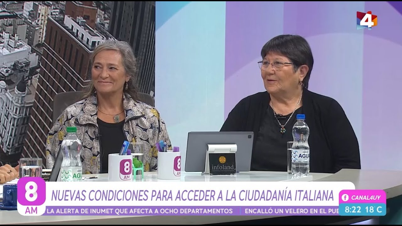 8AM - Nuevas condiciones para acceder a la ciudadanía italiana