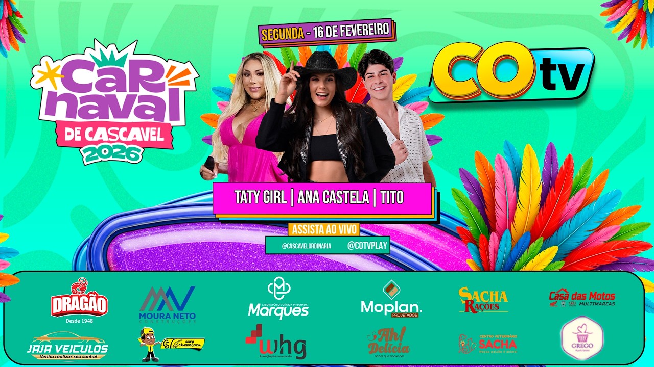 COBERTURA DO CARNAVAL 2026 - DIA 3 | COTV