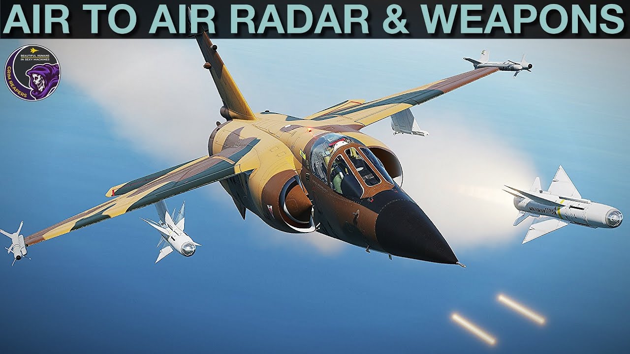 Mirage F1CE: Учебное пособие по радарам, пушкам и ракетам класса «воздух-воздух» | DCS