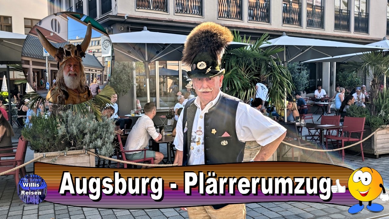 🇩🇪 Augsburg -  Highlights vom Plärrer Umzug - Mit einigen prominenten Gästen. ☺️ Teil 2