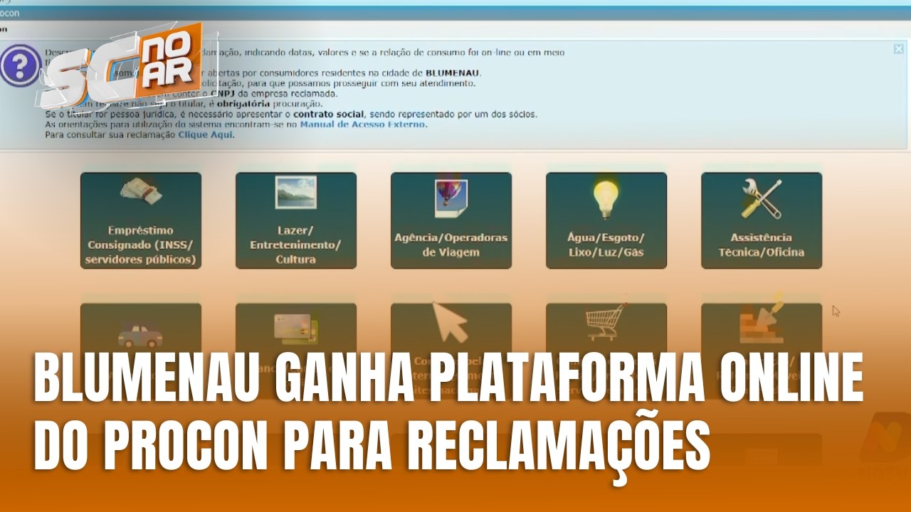 Procon de Blumenau lan&ccedil;a plataforma digital para registro de reclama&ccedil;&otilde;es