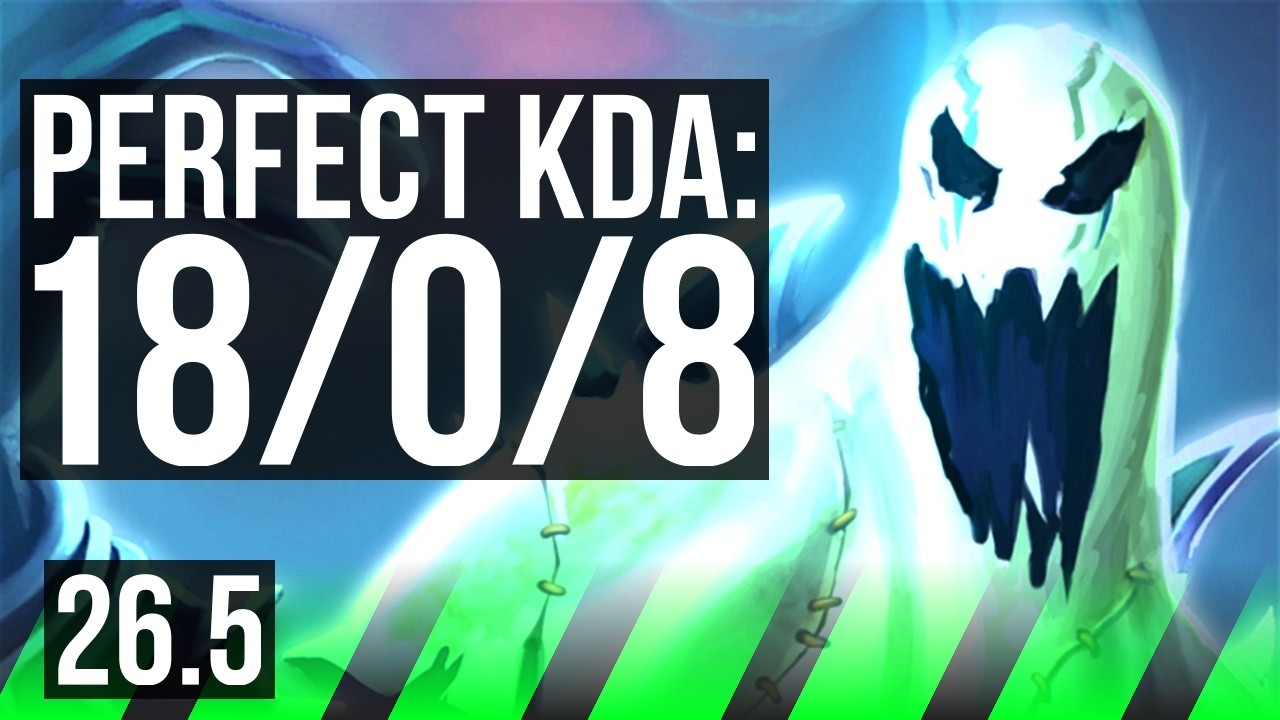 NOCTURNE vs MALPHITE (JGL) | Perfect KDA: 18/0/8 | KR Master | 26.5