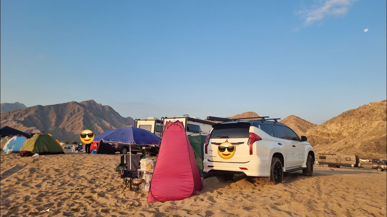 Camping UAE | Beach Camping Fujairah UAE |Nonchalant Campers