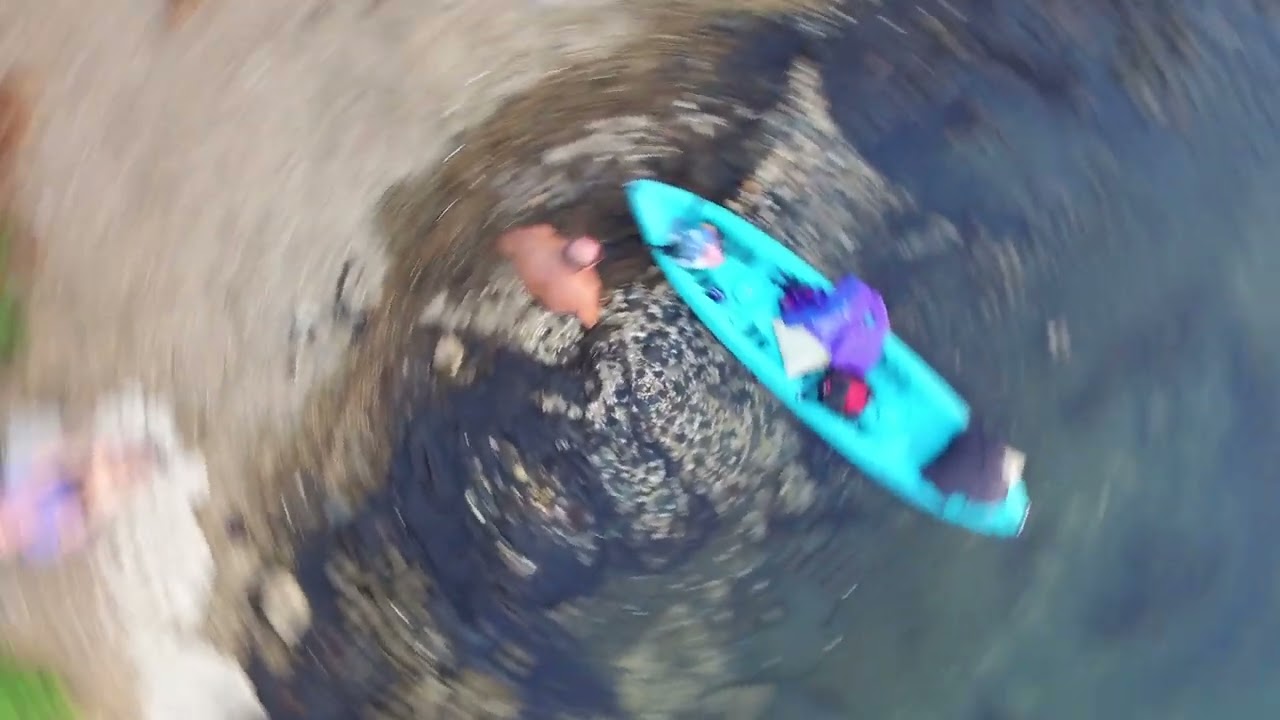 Margate Bay flyover   Drone