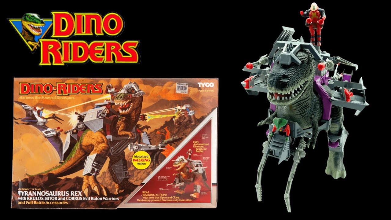 Dino Riders T-Rex put together, Tyranosaurus Rex,