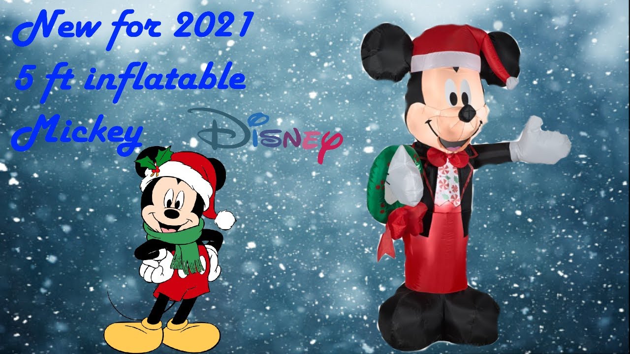 2021 5 ft inflatable mickey (review)