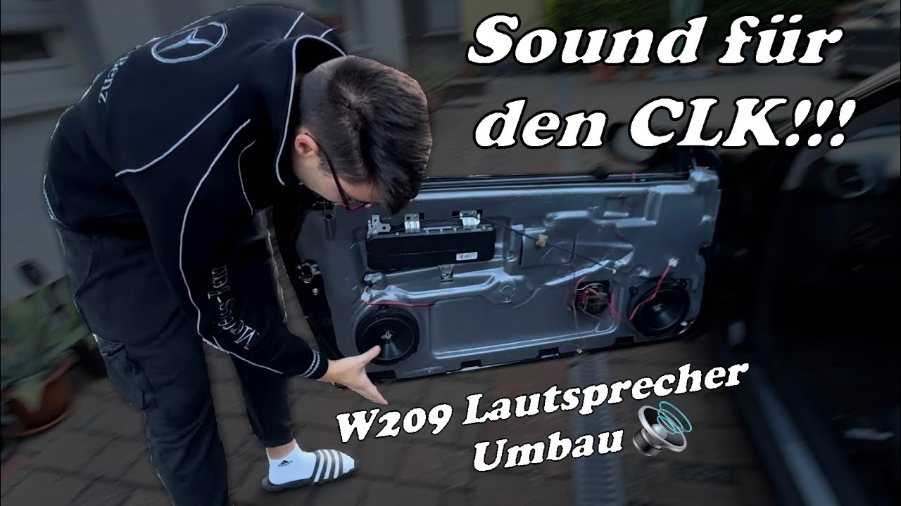 Sound für jeden CLK! Lautsprecher Umbau beim W209 für unter 300€🤔