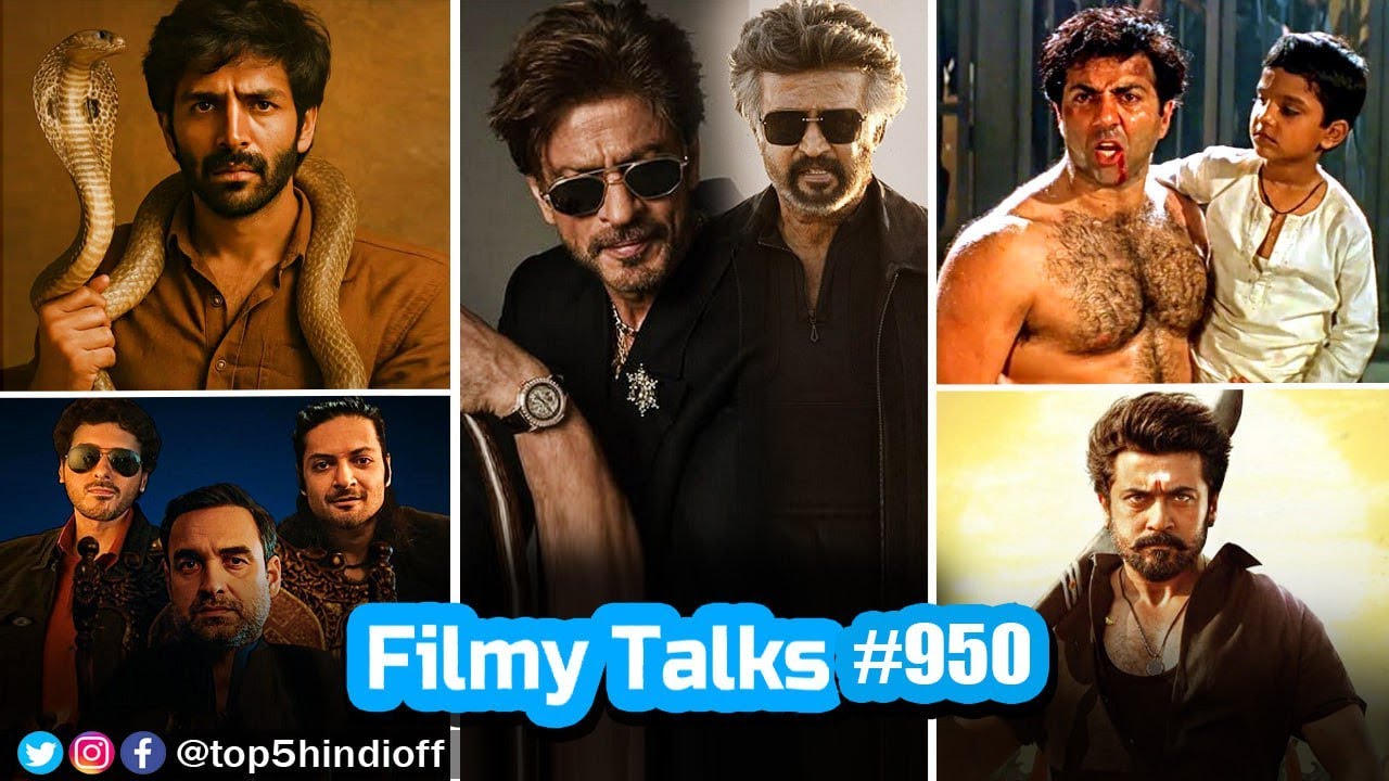 Filmy talks #950 - Jailer 2-SRK😱, Ghatak 2🥳, Naagzilla🎬, Mirzapur Film🤩, Karuppu, Box Office...