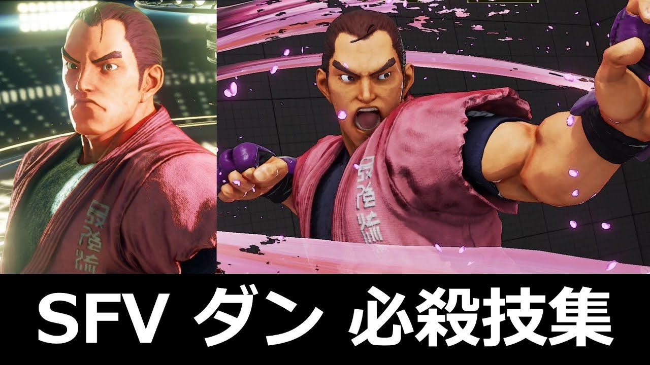 【スト5】ダン 必殺技集
