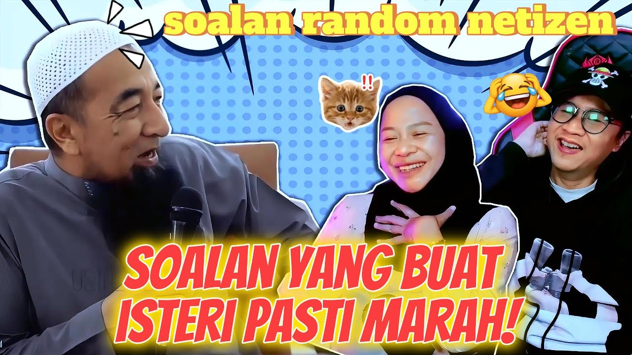 Semua ISTERI Pasti MARAH dengar SOALAN ini 🤣 Tanya Jawab Ustaz Azhar Idrus - INDOREACTTV