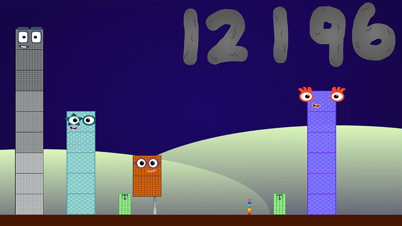 Numberblocks Additions!Addition with Numberblocks!The Four Digit Addinator