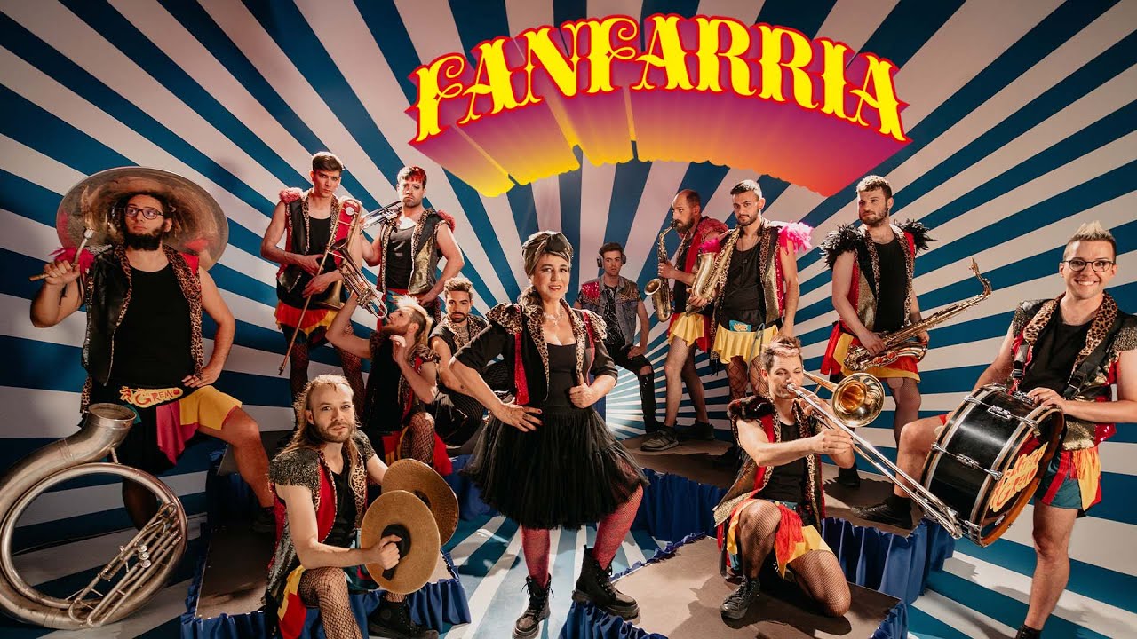 Amparanoia + Artistas del Gremio - FANFARRIA 🎪 (Videoclip Oficial)