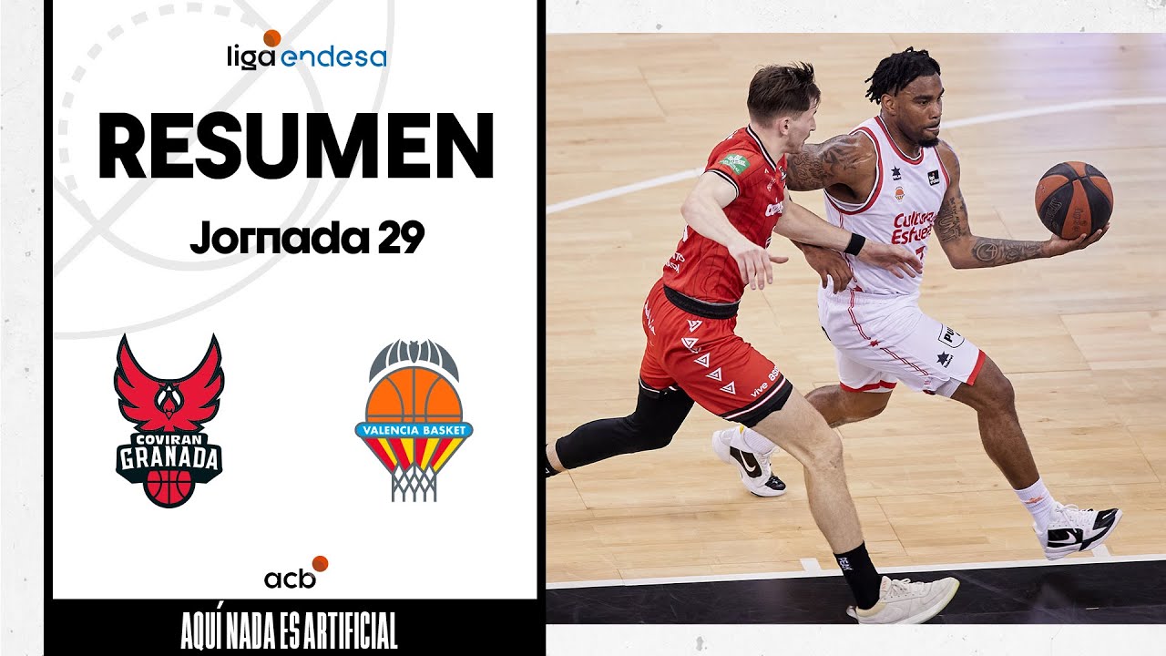 Coviran Granada - Valencia Basket (81-88) RESUMEN | Liga Regular 2023-24