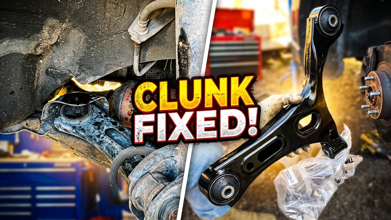 2010-2014 Subaru Outback: Front Control Arm & Brake Pad Replacement, clanking over bumps & unstable