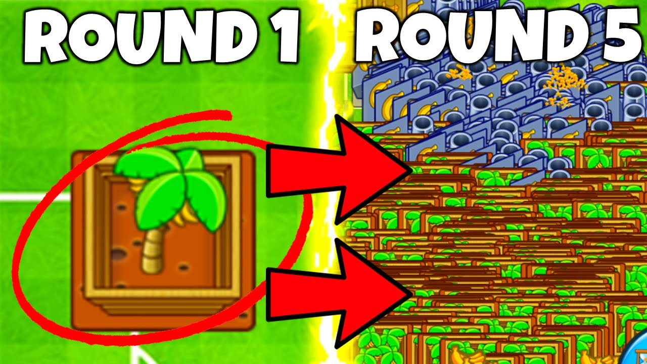 *VIRUS MOD* Spawns 1000+ BANANA FARMS! GAME BREAKING LATEGAME $$$ (Bloons TD Battles)