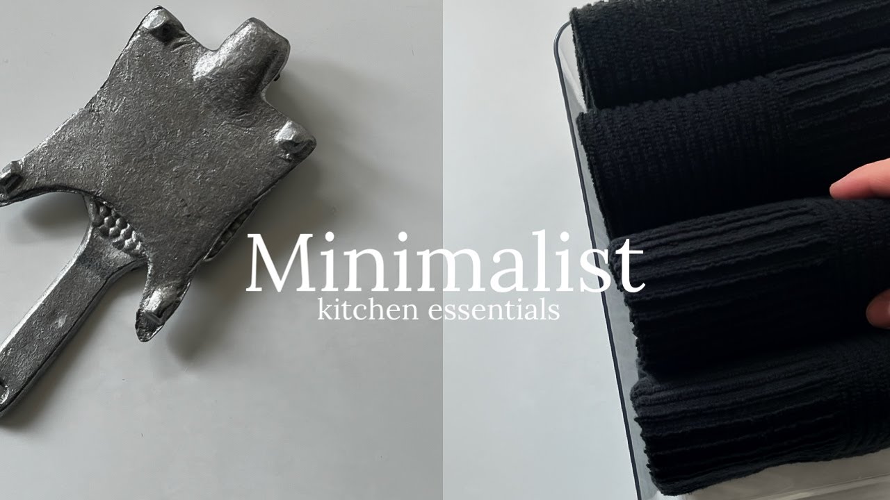 Minimalist Kitchen Essentials