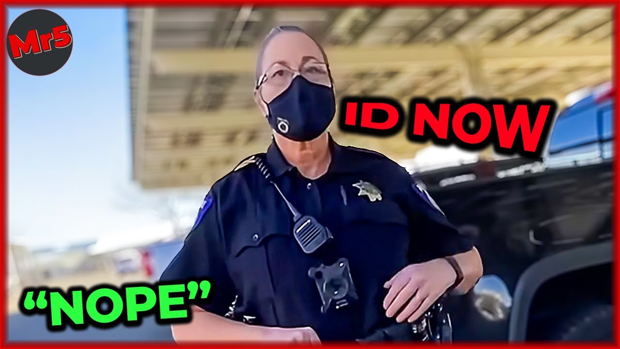 This Female Cop Demands ID Over ‘Suspicion’… Watch Her Justification Collapse