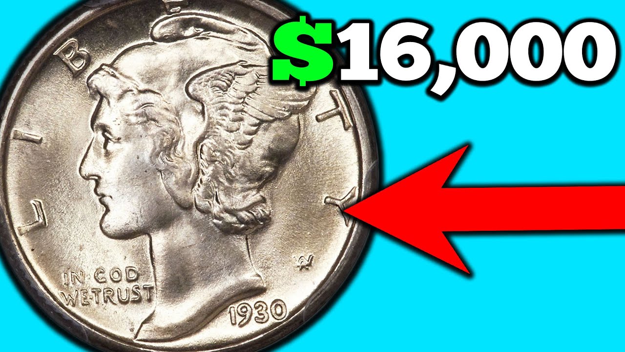 RARE Silver Mercury Dime Error Coins Worth Money  - 1930 Silver Dime Value