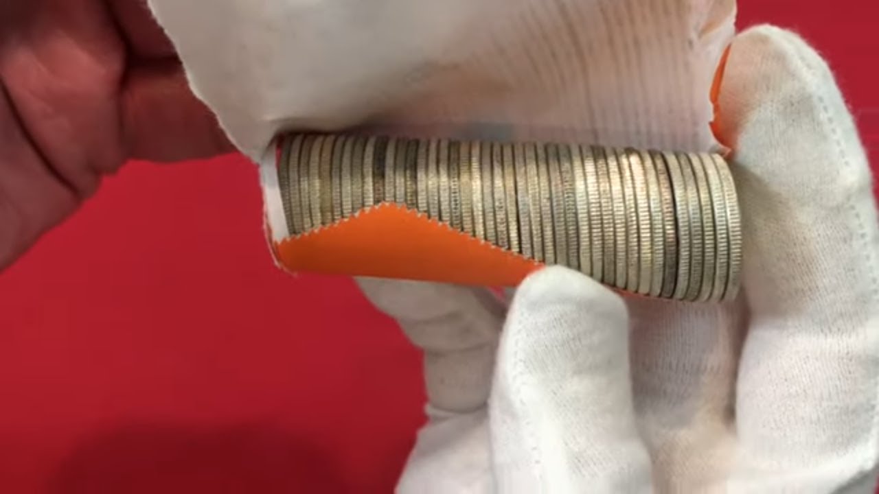 Searching BU roll of silver quarters!