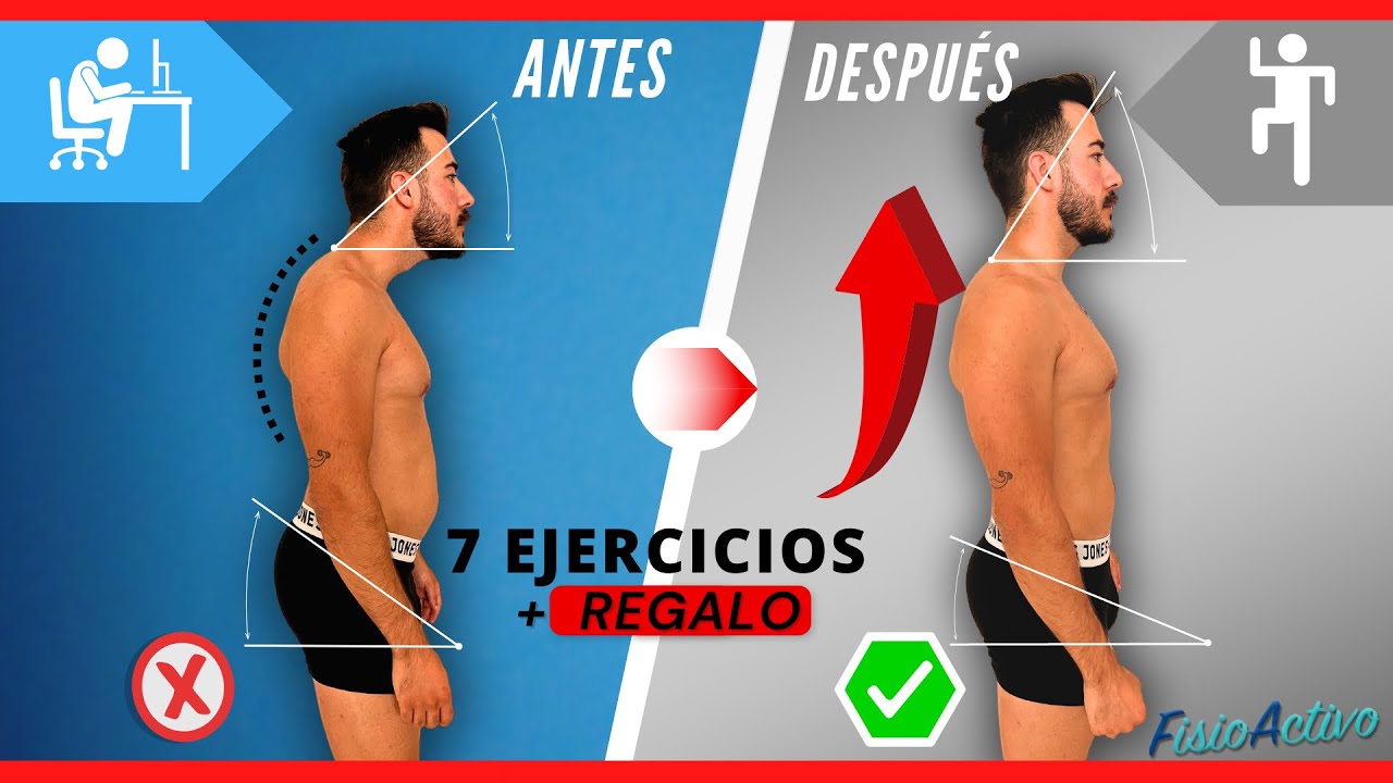 7 Ejercicios para MEJORAR la POSTURA para SIEMPRE 🐫 ¡Adiós Joroba!