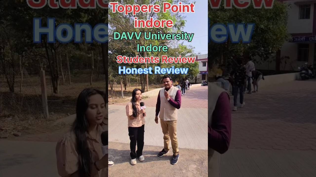 DAVV University Indore students review 2026.#davvindore #davv #reviews #studentsreviews #cuet2026