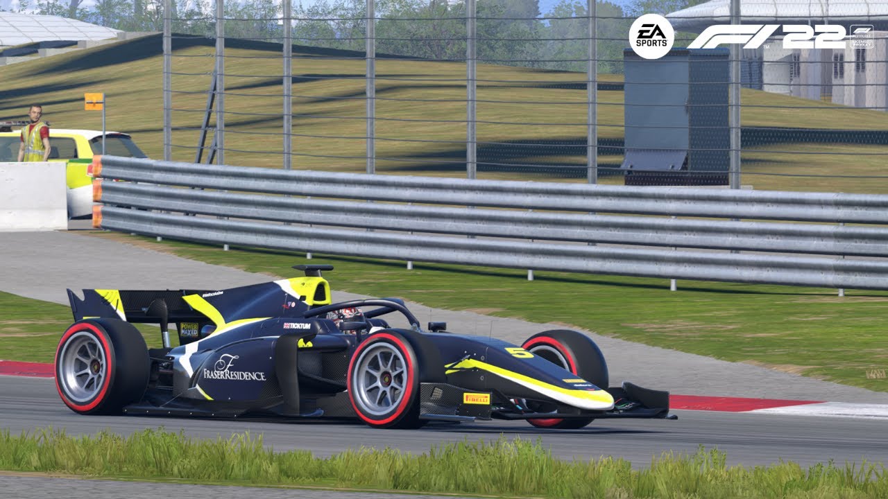 F1 22 - F2 21 Carlin Racing Team Racing Around The Chinese Grand Prix