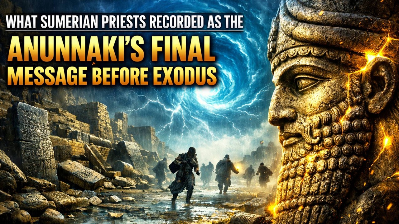 What Sumerian Priests Recorded as the Anunnaki's Final Message Before Exodus (2-Hour Calm Retelling)