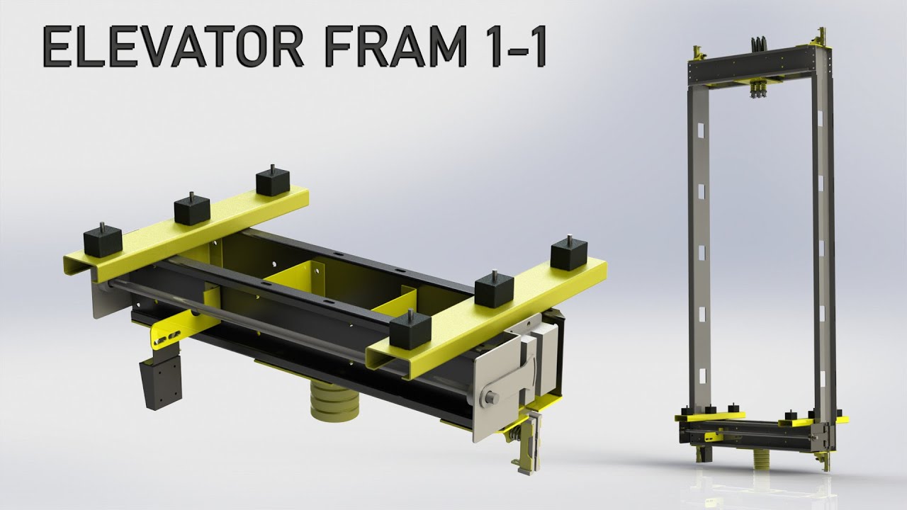 Elevator Frame installation_Elevator training #design