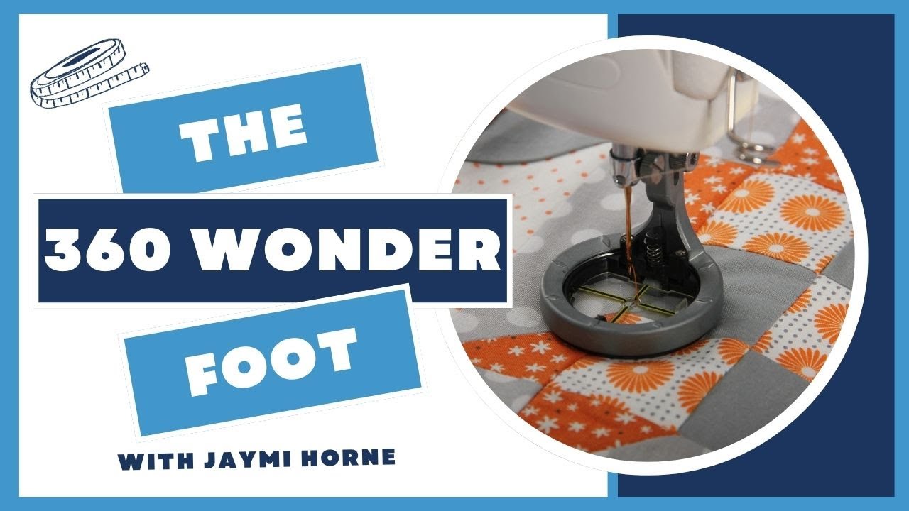 How Do You Quilt With the 360 Wonderfoot?! ft. Jaymi Horne | Fall Festival 2024