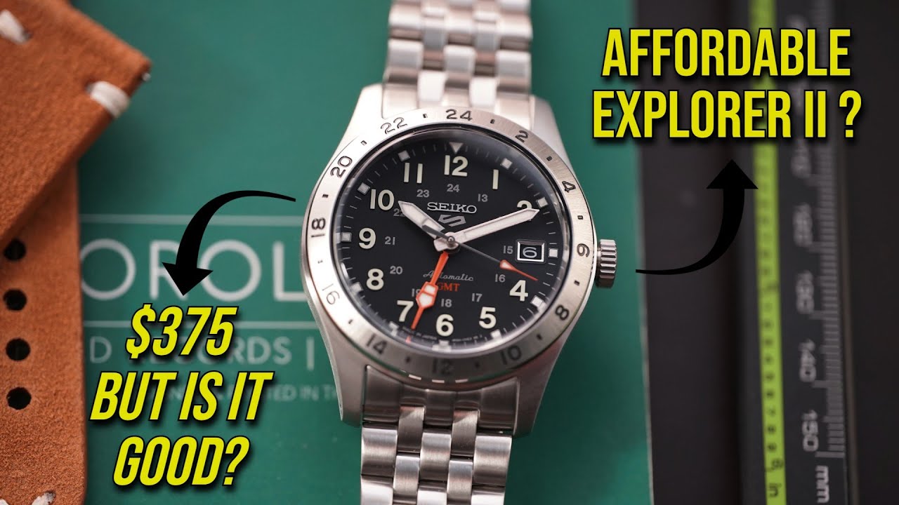 The New Seiko 5 Sports Field GMT SSK023 Hands On - Automatic Explorer Style GMT under $400?