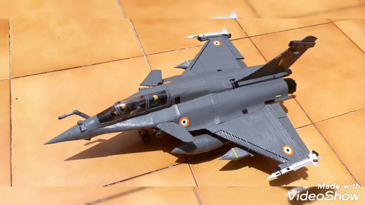 How to make Rafale DIY -IAF Rafale B static scale model made from cardboard