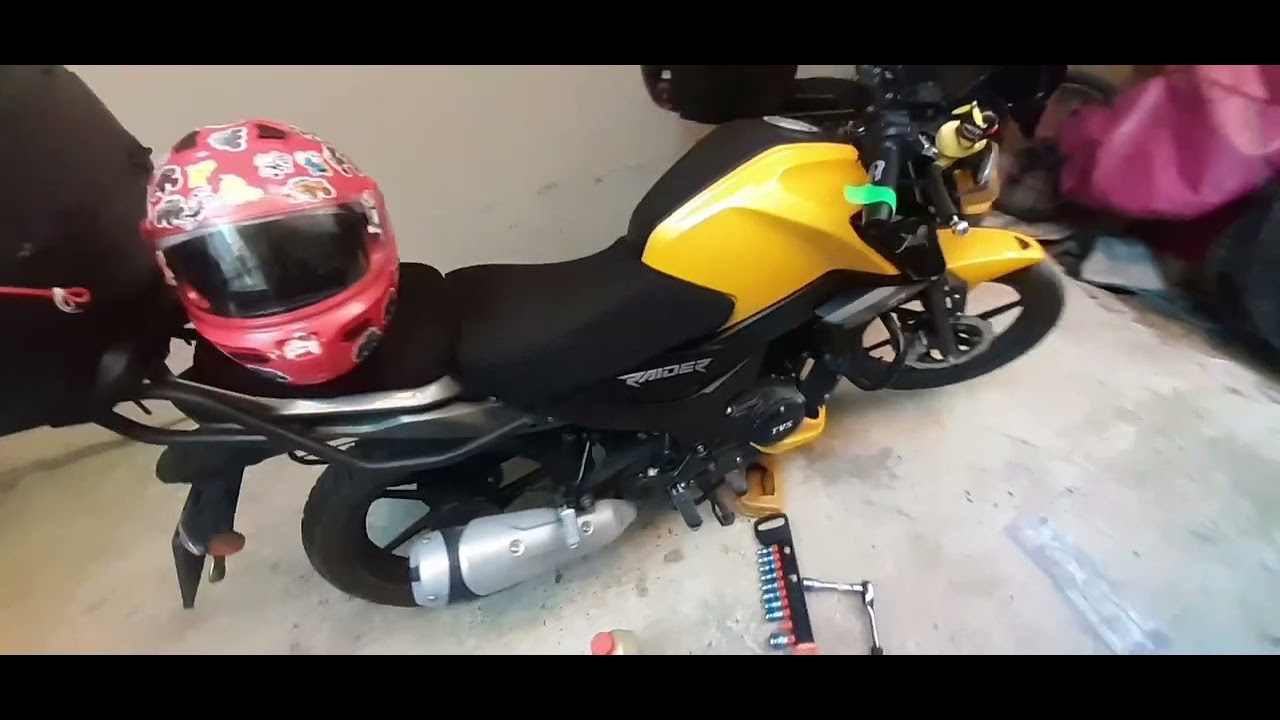 TVS RAİDER 125 YAĞ DEĞİŞİM VE BAKIM