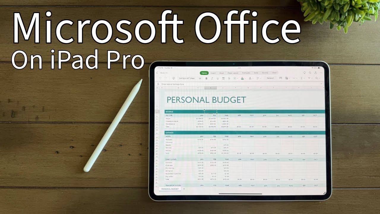 ЛУЧШИЕ советы по использованию Microsoft Office на iPad Pro M4 в 2025 году!!