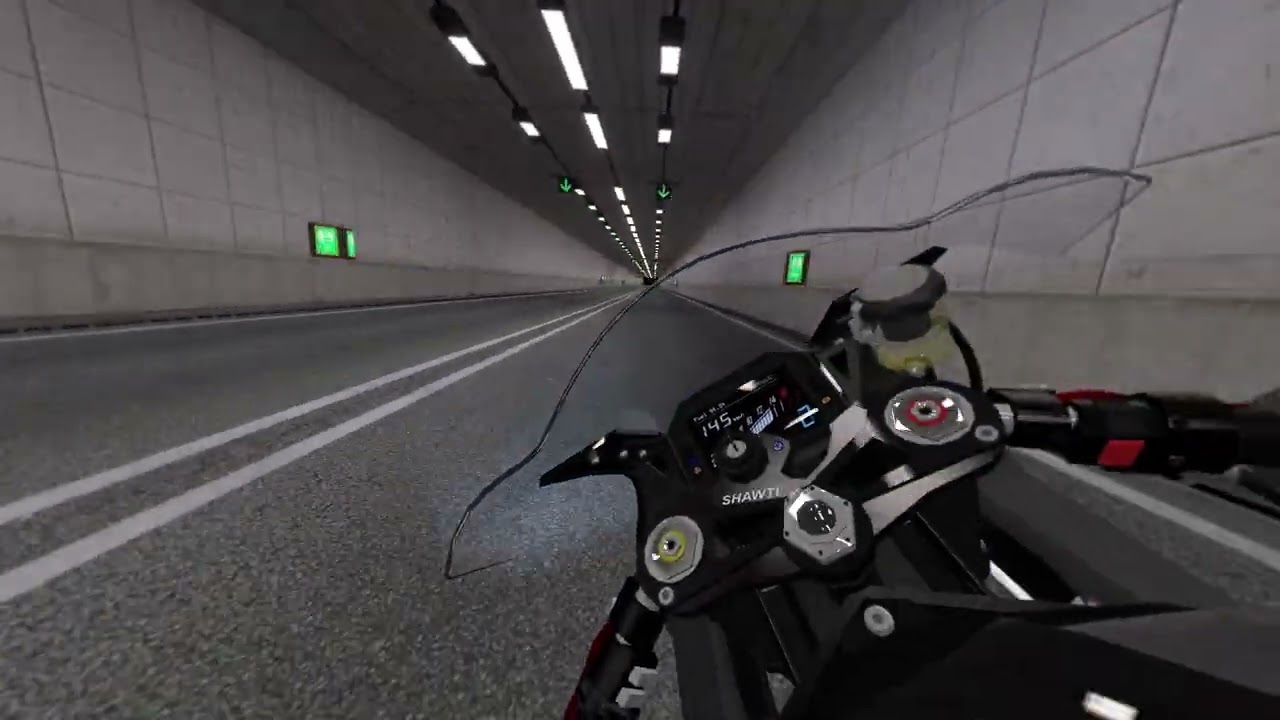 LFS BMW S1000RR the calmest drive you ever seen