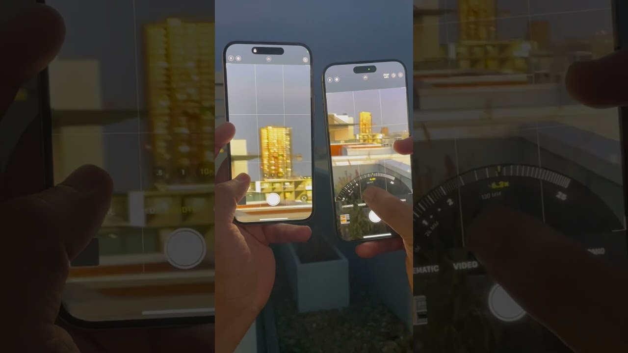Unbelievable!! iPhone 15 Plus vs 15 Pro Max - Camera with Zoom Comparison - In Dark -3 KM away image