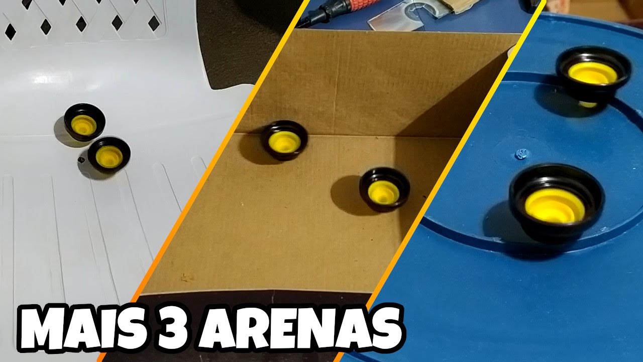 MAIS 3 COISAS PARA USAR DE ARENA PARA BEYS CASEIROS