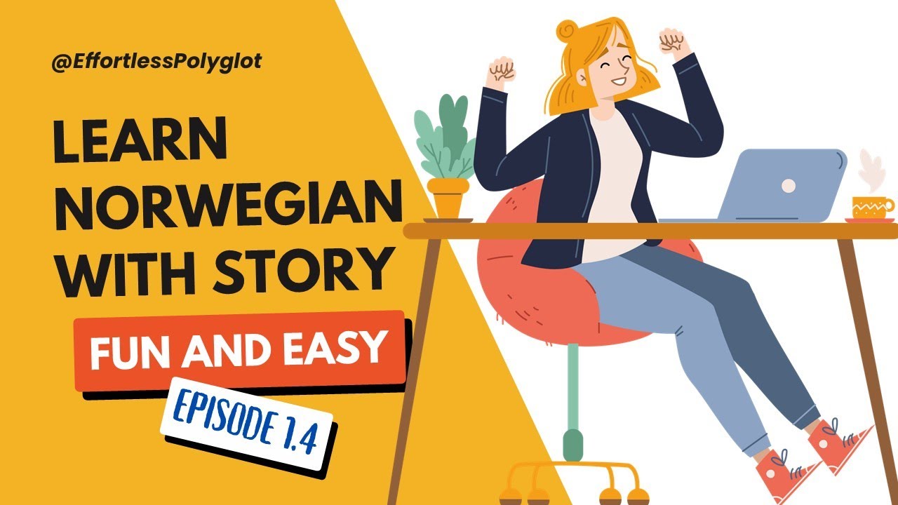 Anna in Norway - Episode 4: Shopping for Warm Clothes at Solsiden | Learn Norwegian #shortstory