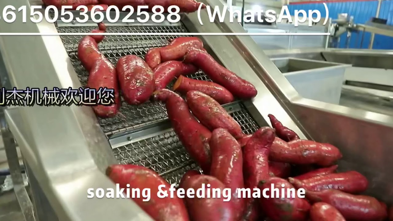Cassava chips making machine/potato chips making machine/sweet potato chips production line