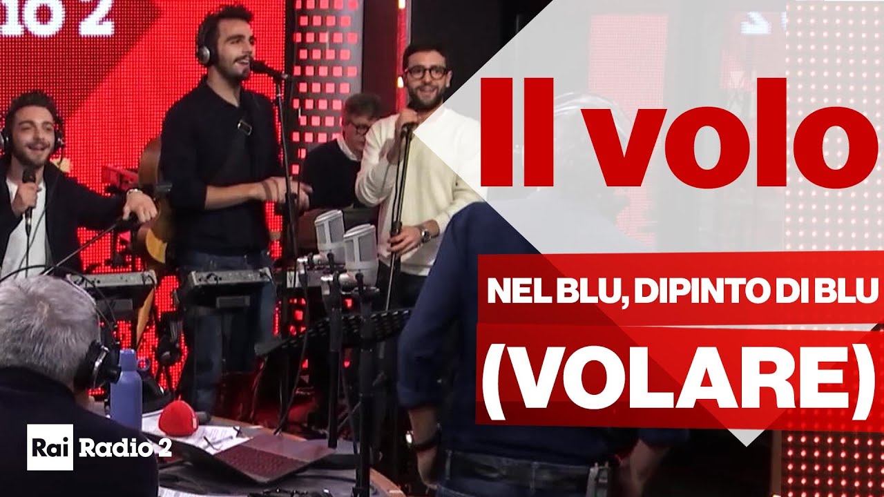 IL VOLO dal vivo a Radio2 Social Club - 