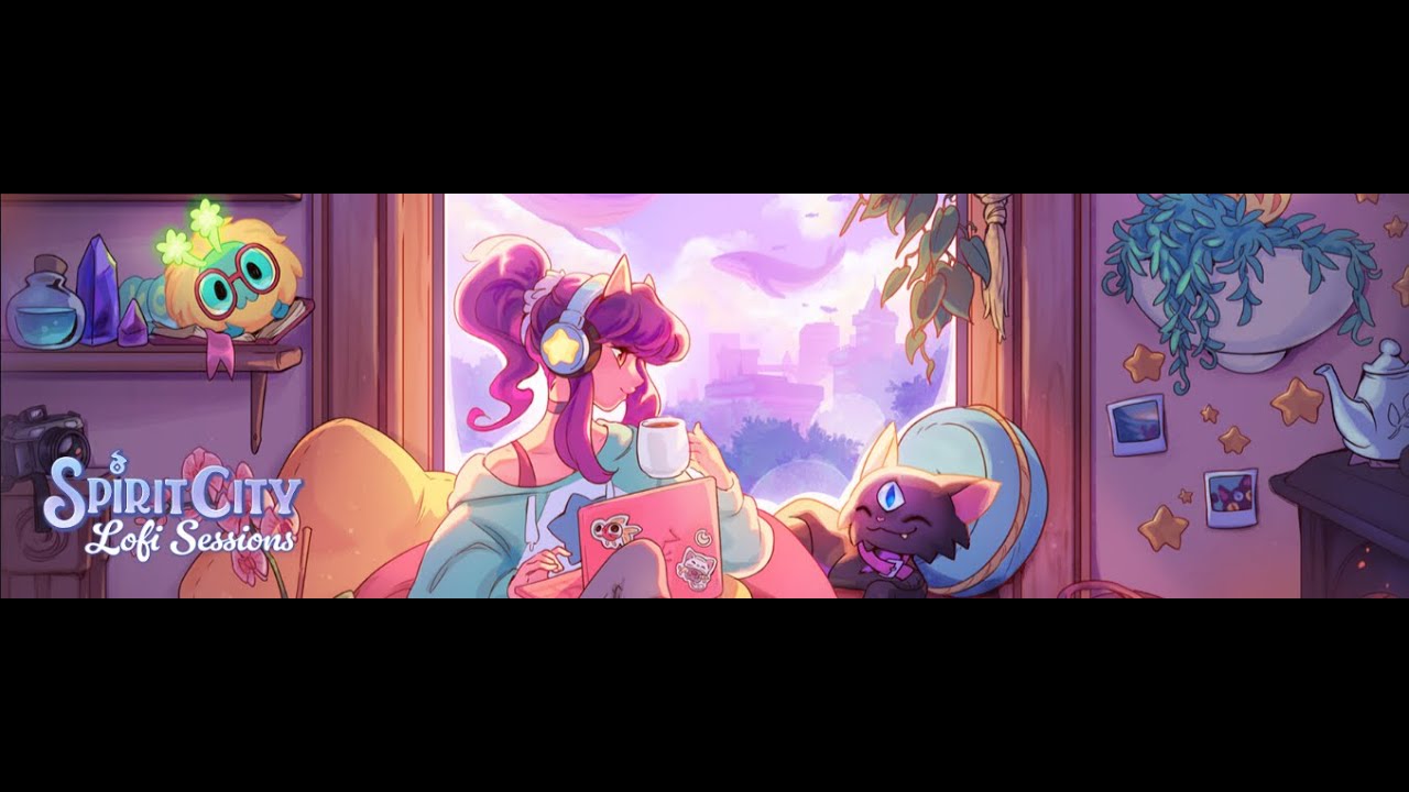 【無廣告】寧靜夜間音樂 Reading Focus on Music【幻靈城市 Spirit City: Lofi Sessions】「晴玥」直播#006